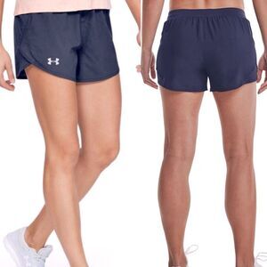 Under Armour Women’s UA Fly-by 2.0 Shorts lined running XL NEW